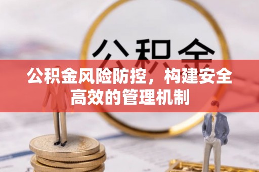 三水公积金风险防控，构建安全高效的管理机制